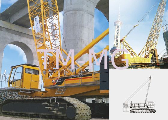 qualità  Jib Tracked Hydraulic Crawler Crane QUY130, Knuckle Boom Crane for Lifting Heavy Things fabbrica