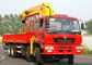 Economical Heavy Things Lift Truck Loader Crane , 16 Ton Truck With Crane