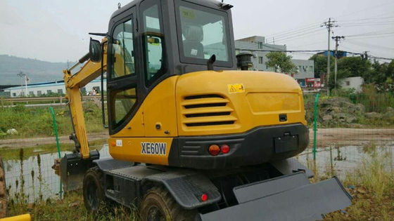 Advanced Hydraulic System earth mover truck XE60W Excavator performance