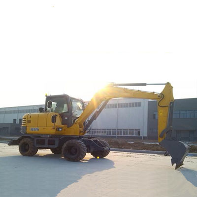 Advanced Hydraulic System earth mover truck XE60W Excavator performance
