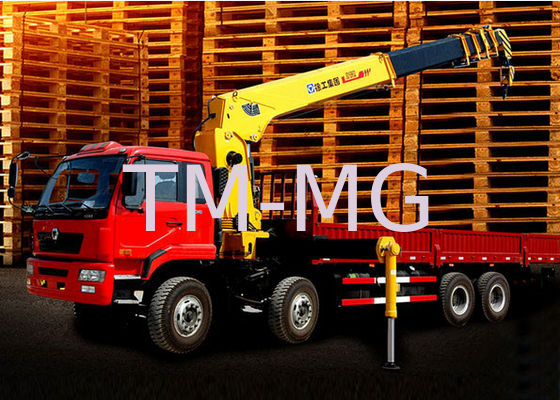 Gru telescopica mobile del camion dell'asta, 16T 80 l/min di flusso dell'olio