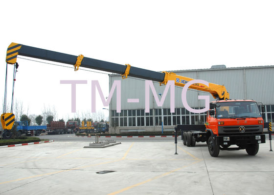 Gru mobile idraulica del carico da 12 tonnellate con l'asta telescopica