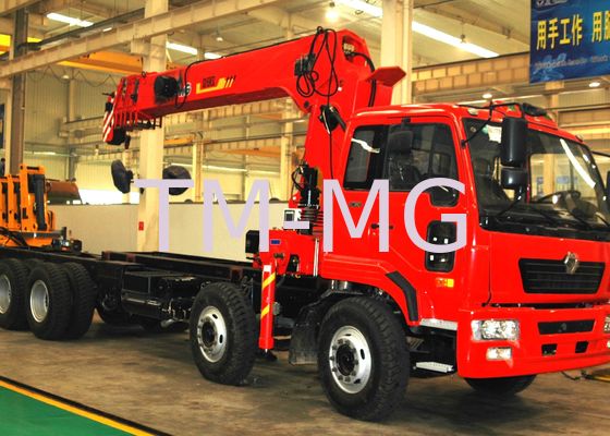 Gru montata camion telescopico dell'asta da 16 tonnellate con resistente 80 l/min,
