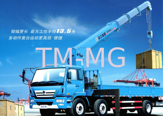 camion idraulico Crane For Lifting And Transporting dell'asta 10T